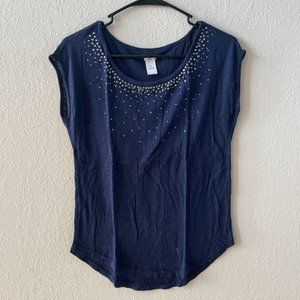 Aerie "Pretty Luxuries" Rhinestone T Shirt